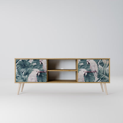 Mobile TV POPINJAY LOOK a 2 ante in effetto rovere