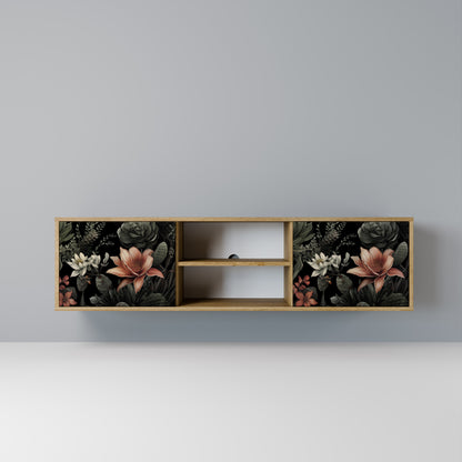 Mobile TV a 2 ante SECRET VERDURE in effetto rovere