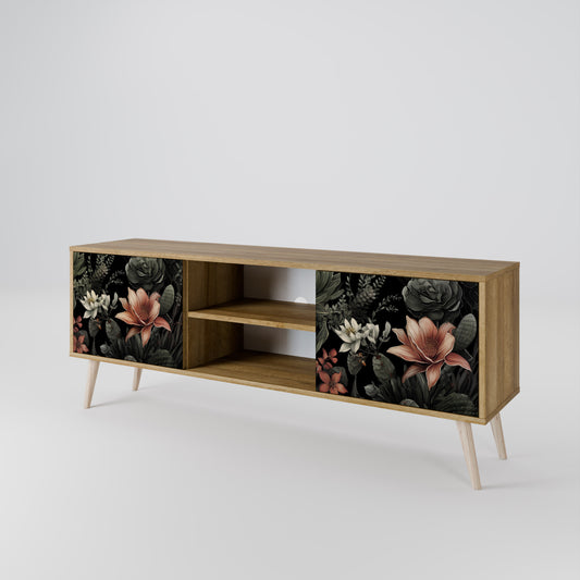 Mobile TV a 2 ante SECRET VERDURE in effetto rovere