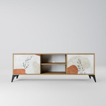 TRANQUIL TWIG Mobile TV a 2 ante in effetto rovere