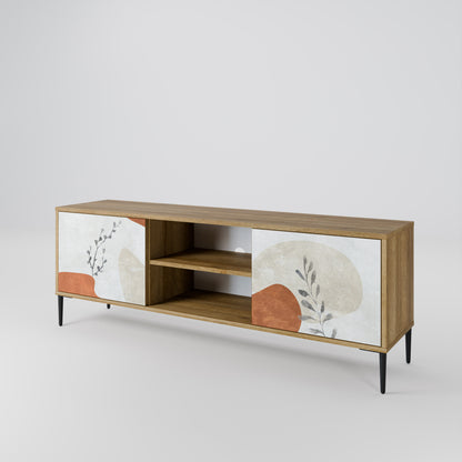 TRANQUIL TWIG Mobile TV a 2 ante in effetto rovere