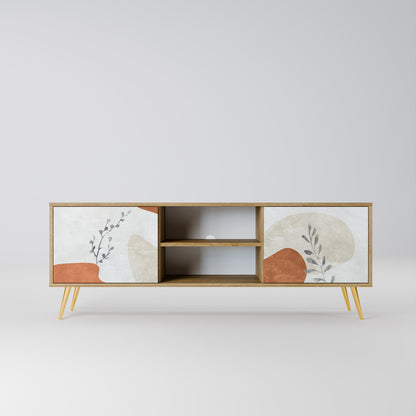TRANQUIL TWIG Mobile TV a 2 ante in effetto rovere