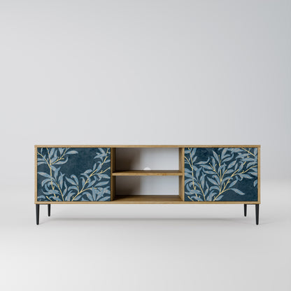 Mobile TV BLUE LEAVES a 2 ante effetto rovere