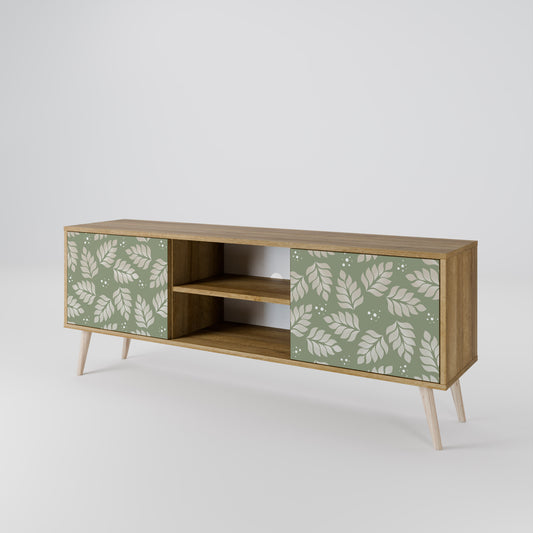Mobile TV LEAVES ON GREEN a 2 ante effetto rovere