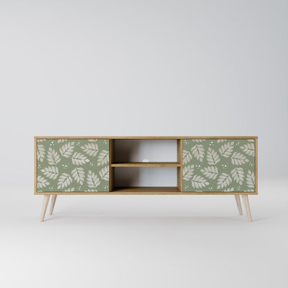 Mobile TV LEAVES ON GREEN a 2 ante effetto rovere