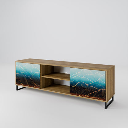 Mobile TV LUNAR SECRETS a 2 ante in effetto rovere