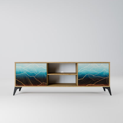 Mobile TV LUNAR SECRETS a 2 ante in effetto rovere