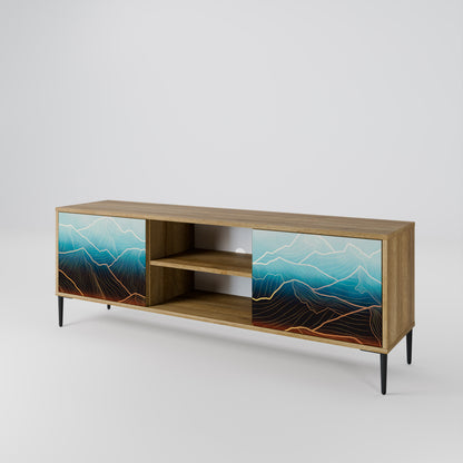 Mobile TV LUNAR SECRETS a 2 ante in effetto rovere