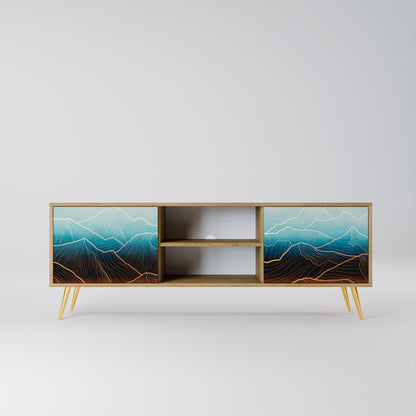 Mobile TV LUNAR SECRETS a 2 ante in effetto rovere
