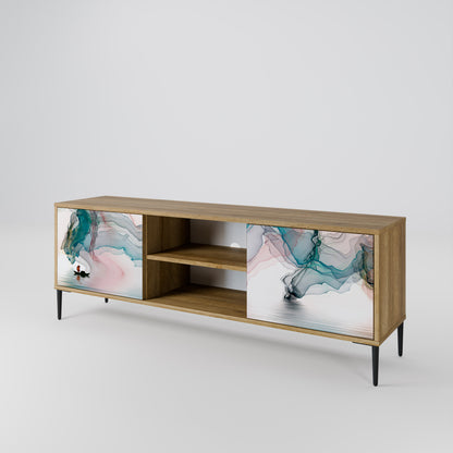 Mobile TV VELVET CROSSING a 2 ante effetto rovere