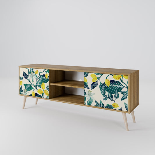 Mobile TV LEMON TREE a 2 ante effetto rovere