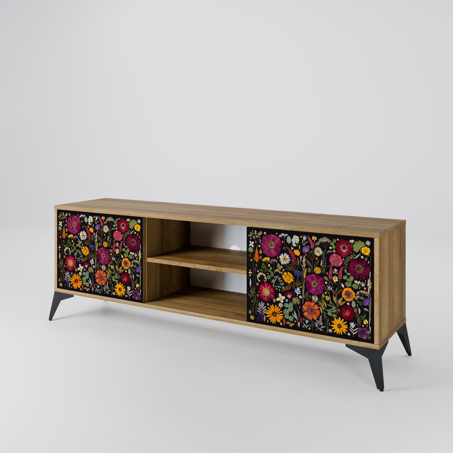 MIDNIGHT GARDEN Mobile TV a 2 Ante in Effetto Rovere
