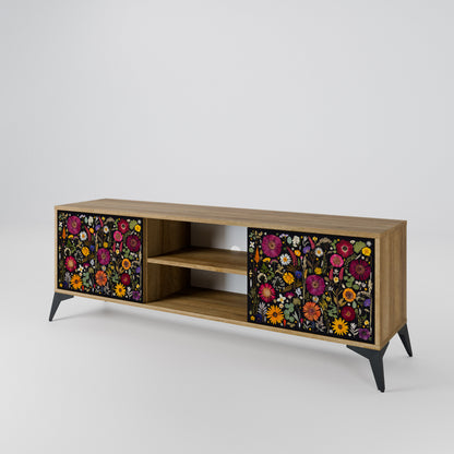MIDNIGHT GARDEN Mobile TV a 2 Ante in Effetto Rovere