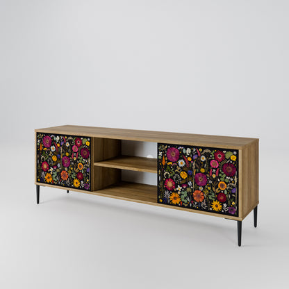 DAYNITE GARDEN Mobile TV a 2 Ante in Effetto Rovere