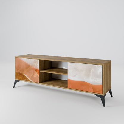 Mobile TV a 2 ante SANDHILLS SPLENDOUR in effetto rovere