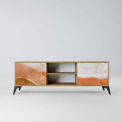 Mobile TV a 2 ante SANDHILLS SPLENDOUR in effetto rovere