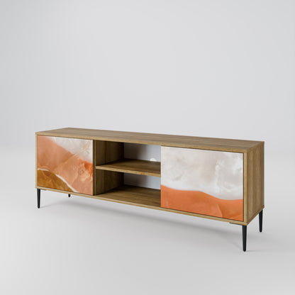 Mobile TV a 2 ante SANDHILLS SPLENDOUR in effetto rovere