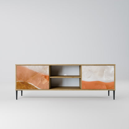 Mobile TV a 2 ante SANDHILLS SPLENDOUR in effetto rovere