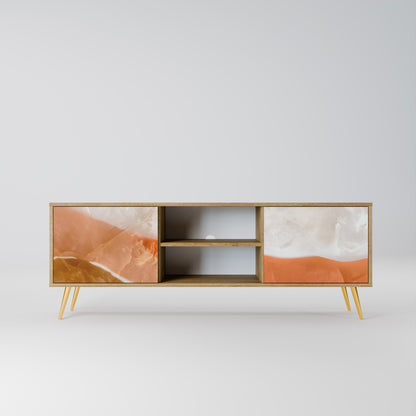 Mobile TV a 2 ante SANDHILLS SPLENDOUR in effetto rovere