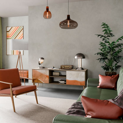 Mobile TV a 2 ante SANDHILLS SPLENDOUR in effetto rovere