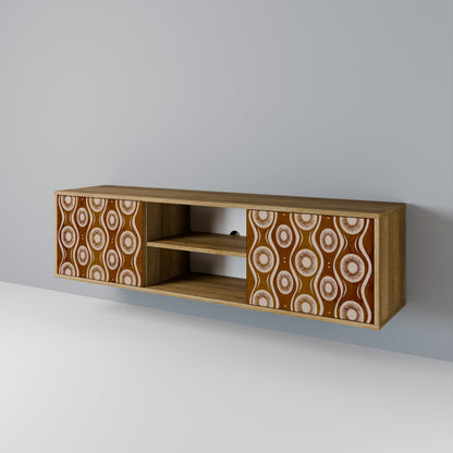 Mobile TV BROWN EYES a 2 ante effetto rovere