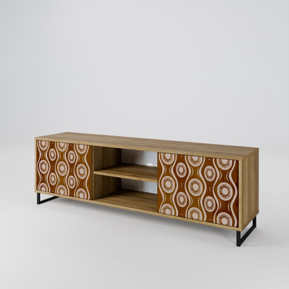 Mobile TV BROWN EYES a 2 ante effetto rovere