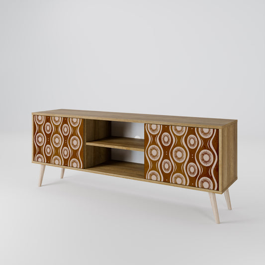 Mobile TV BROWN EYES a 2 ante effetto rovere