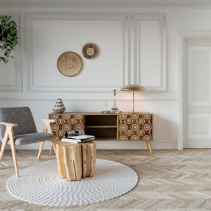 Mobile TV BROWN EYES a 2 ante effetto rovere