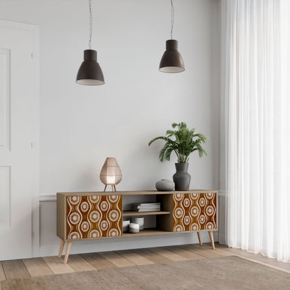 Mobile TV BROWN EYES a 2 ante effetto rovere