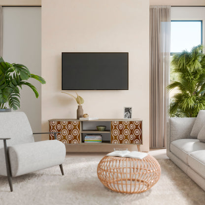 Mobile TV BROWN EYES a 2 ante effetto rovere