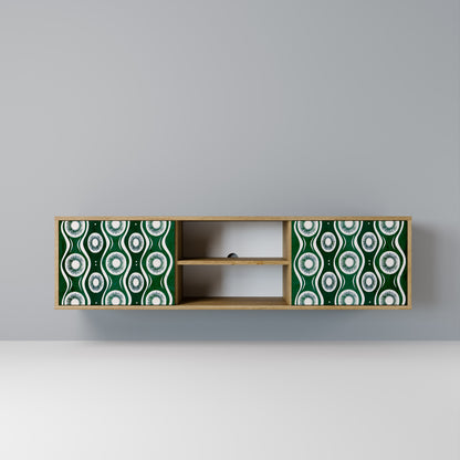 Mobile TV GREEN EYES a 2 ante effetto rovere