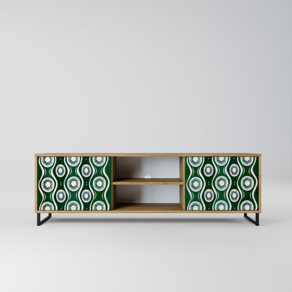Mobile TV GREEN EYES a 2 ante effetto rovere