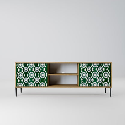 Mobile TV GREEN EYES a 2 ante effetto rovere
