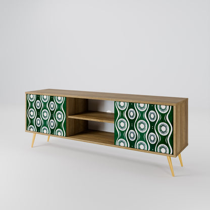 Mobile TV GREEN EYES a 2 ante effetto rovere