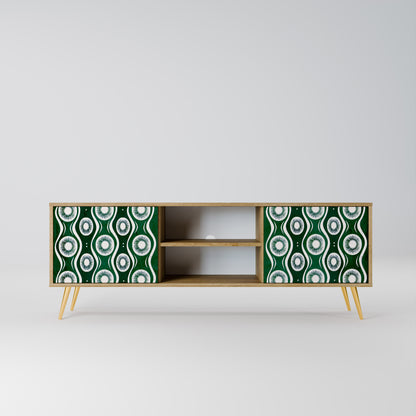 Mobile TV GREEN EYES a 2 ante effetto rovere