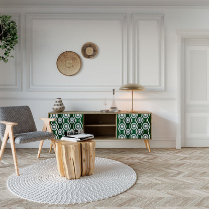 Mobile TV GREEN EYES a 2 ante effetto rovere