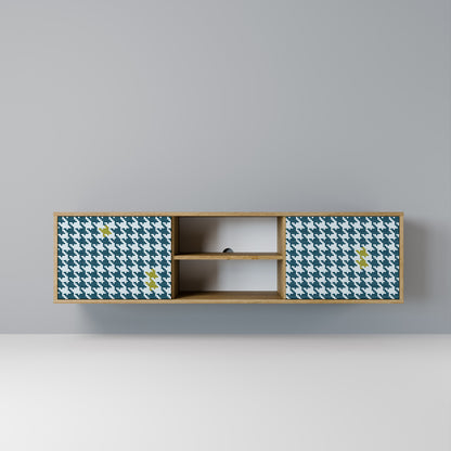 FUORI CONTESTO Mobile TV a 2 ante effetto rovere