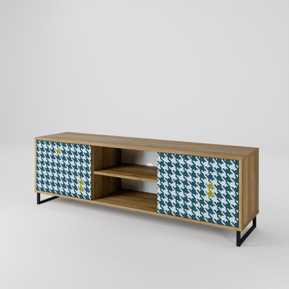 FUORI CONTESTO Mobile TV a 2 ante effetto rovere
