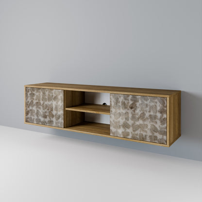 Mobile TV a 2 ante LEGGERMENTE SFOCATO effetto rovere