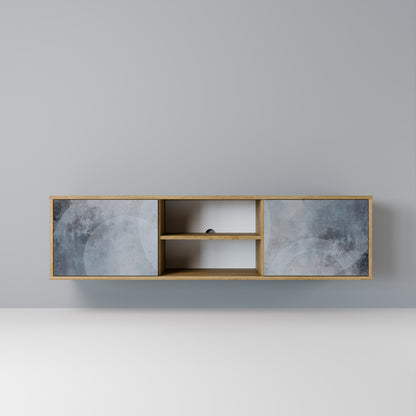 Mobile TV MUTED ARC a 2 ante effetto rovere