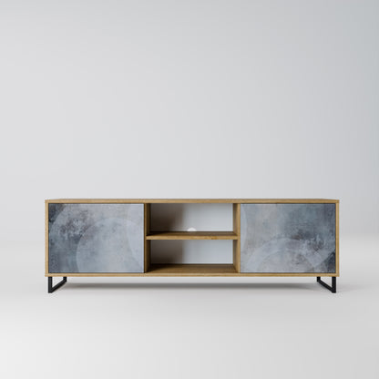 Mobile TV MUTED ARC a 2 ante effetto rovere