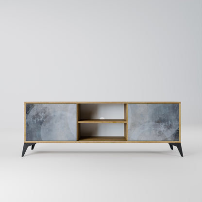 Mobile TV MUTED ARC a 2 ante effetto rovere