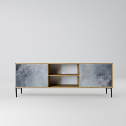 Mobile TV MUTED ARC a 2 ante effetto rovere
