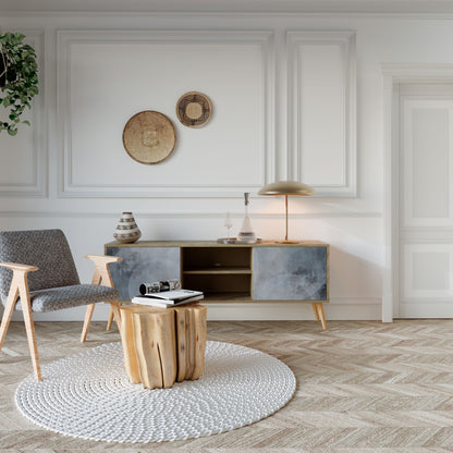 Mobile TV MUTED ARC a 2 ante effetto rovere