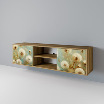Mobile TV a 2 ante DREAMY MEADOW in effetto rovere