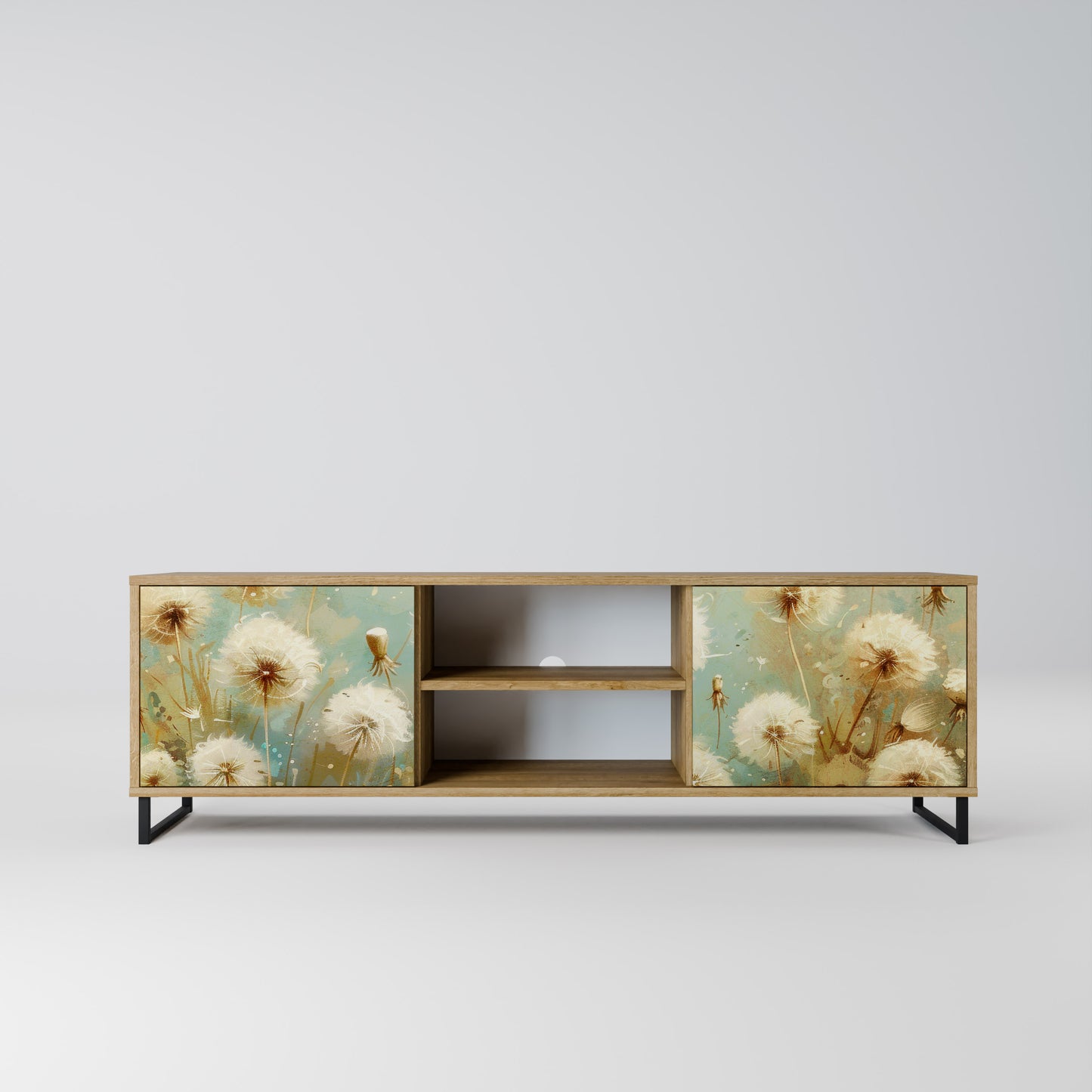 Mobile TV a 2 ante DREAMY MEADOW in effetto rovere