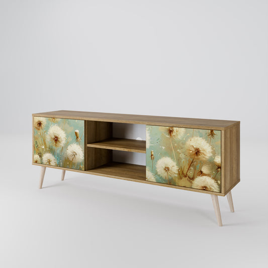 Mobile TV a 2 ante DREAMY MEADOW in effetto rovere