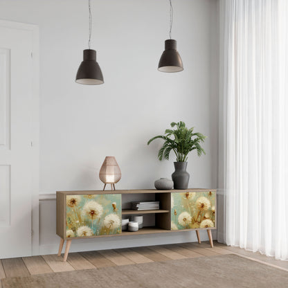 Mobile TV a 2 ante DREAMY MEADOW in effetto rovere