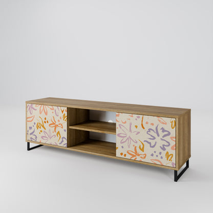 SPRING WHIMSY Mobile TV a 2 ante effetto rovere