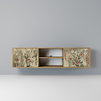 Mobile TV HERBAL GRACE a 2 ante effetto rovere